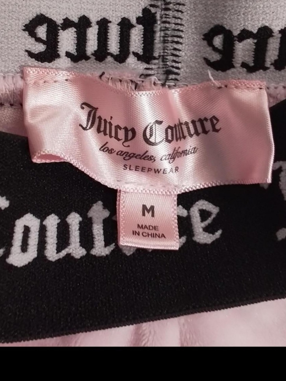 2 Pack Juicy Couture Pink & Black Soft Shorts 🛍 - Picture 3 of 8